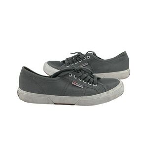 Superga Unisex Gray Cotu Classic Sneakers Size 10 1/2 Women’s (9 Men’s)